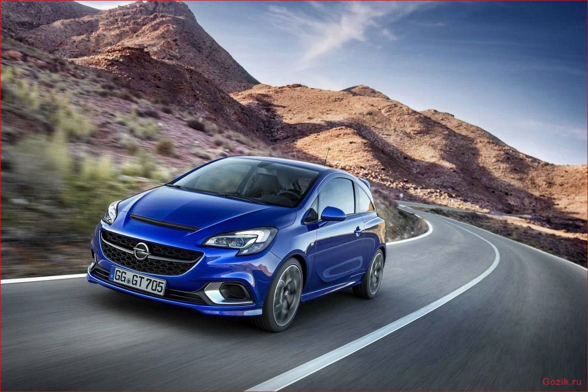 хэтчбек, opel, corsa, 2015, описание