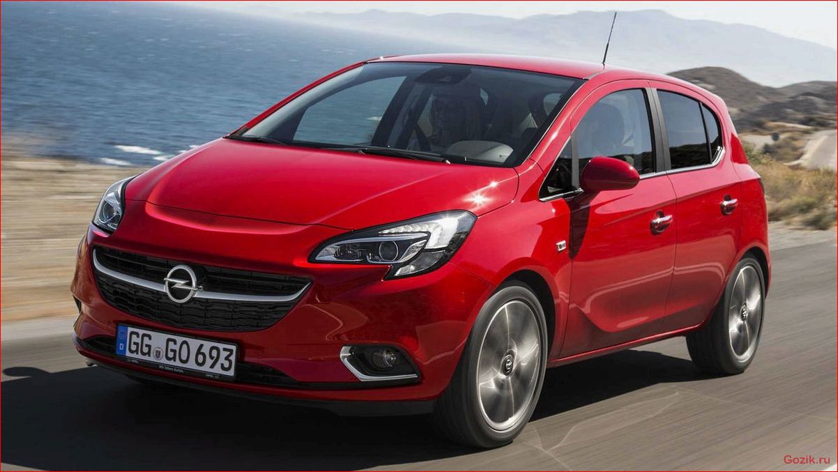 хэтчбек, opel, corsa, 2015, описание
