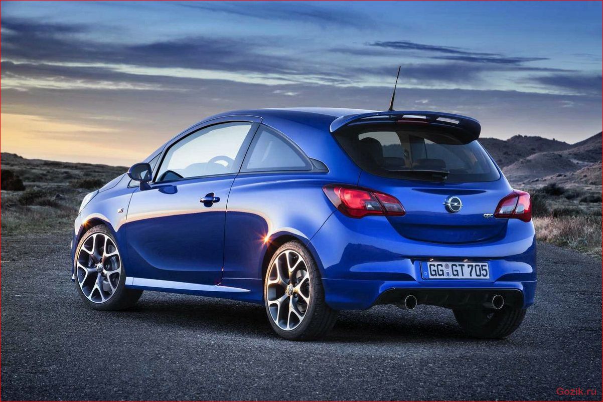 хэтчбек, opel, corsa, 2015, описание