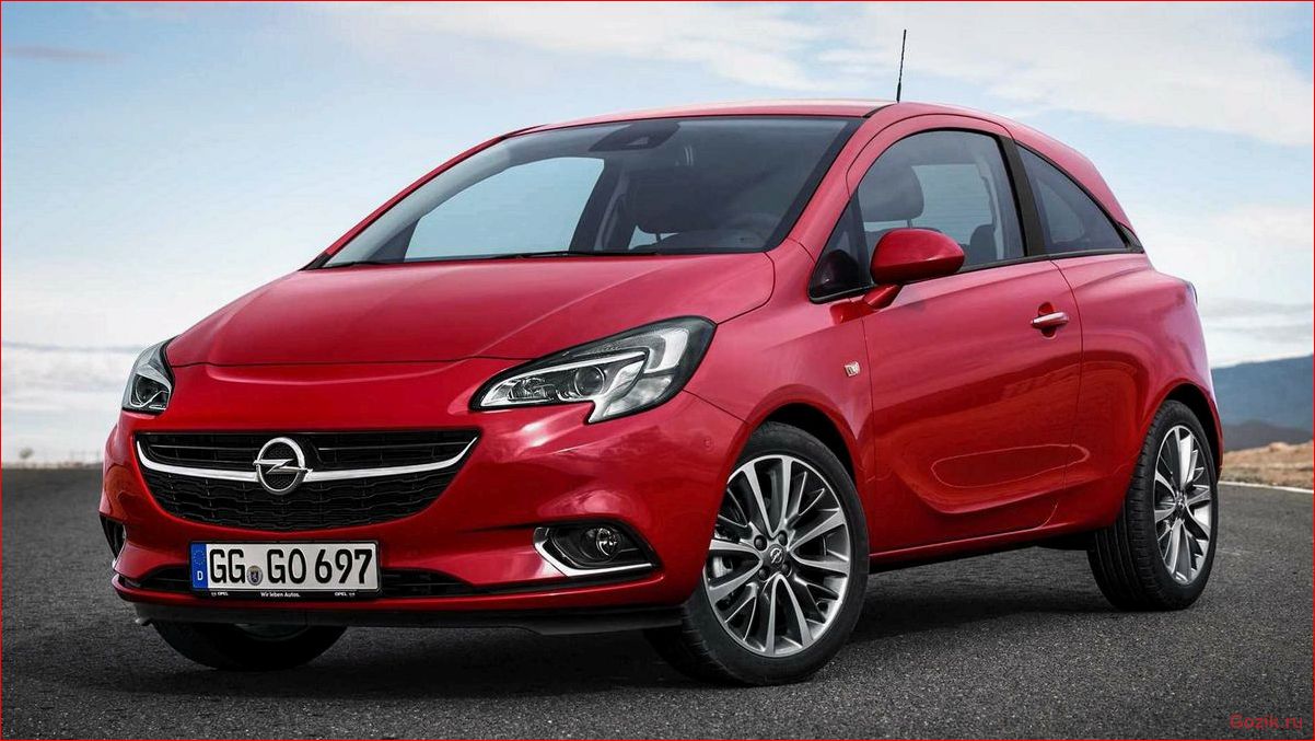 хэтчбек, opel, corsa, 2015, описание