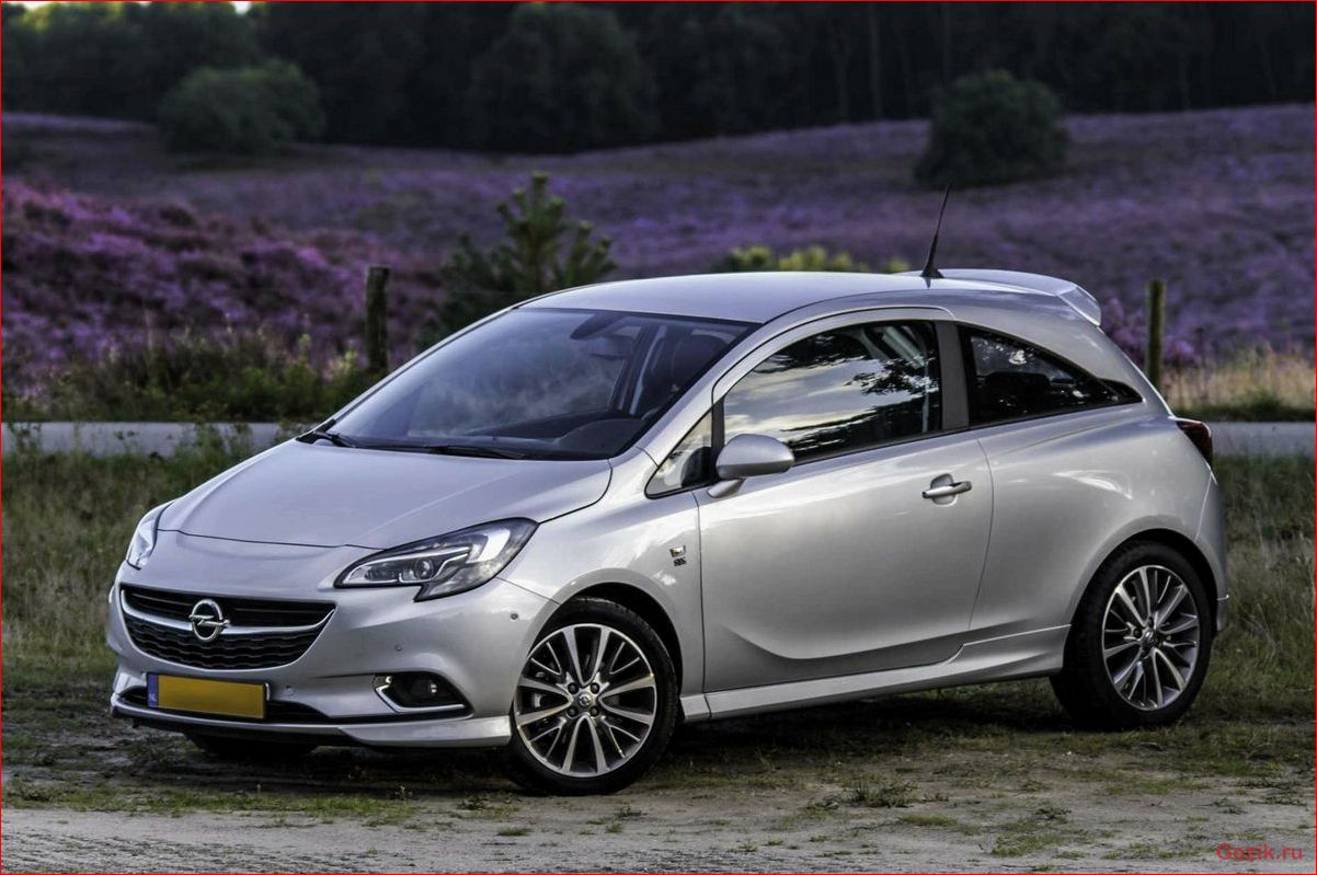 хэтчбек, opel, corsa, 2015, описание