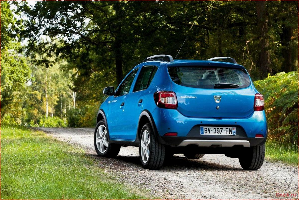 хэтчбек, renault, sandero, stepway, 2015