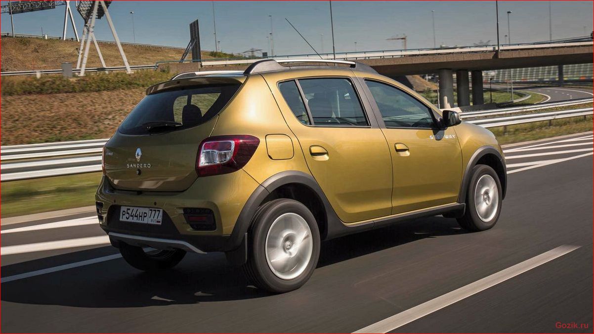 хэтчбек, renault, sandero, stepway, 2015