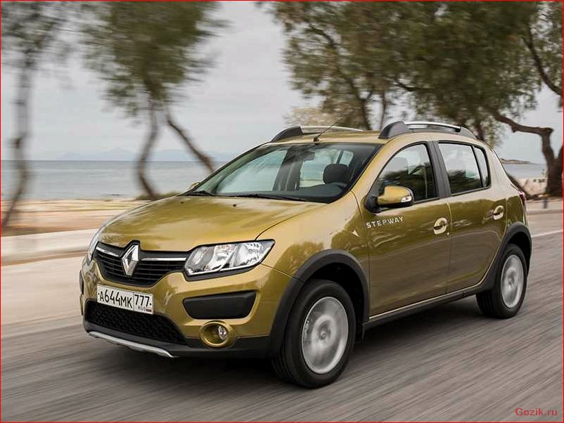 хэтчбек, renault, sandero, stepway, 2015