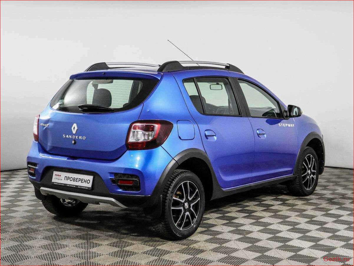 хэтчбек, renault, sandero, stepway, 2015
