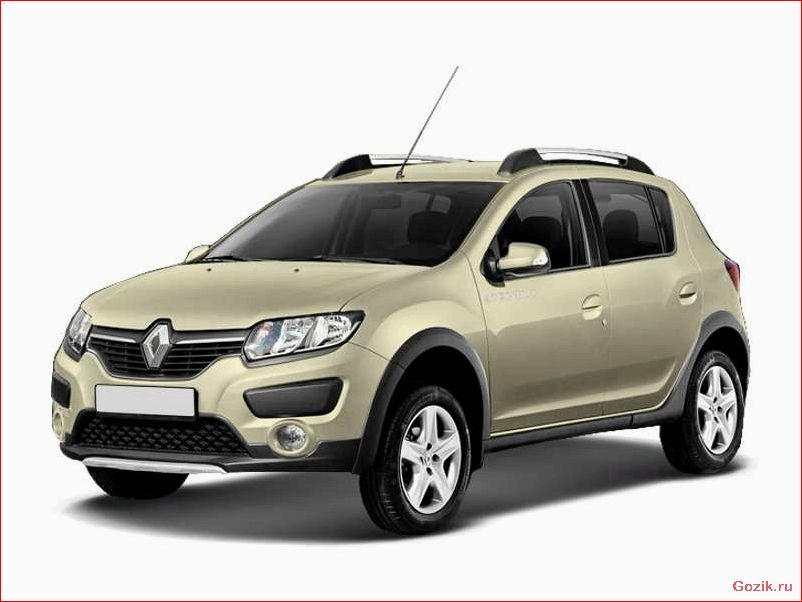 хэтчбек, renault, sandero, stepway, 2015