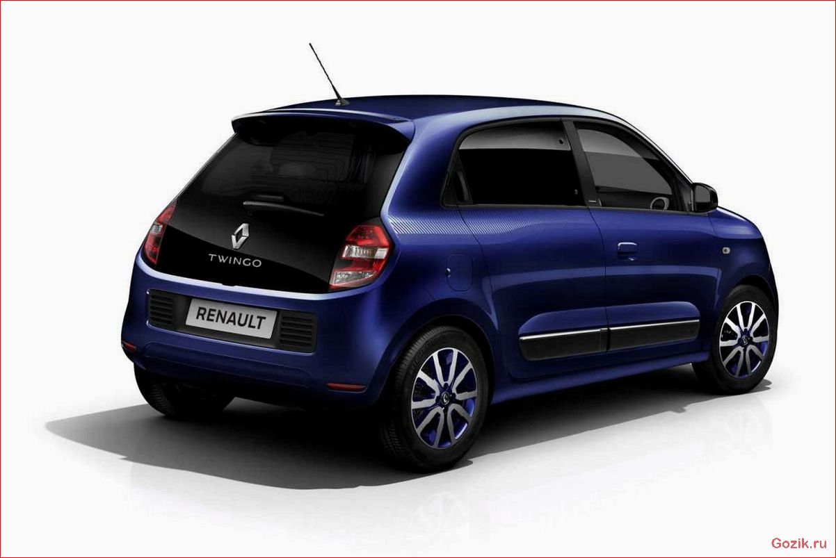 хэтчбек, renault, twingo, 2015, особенности