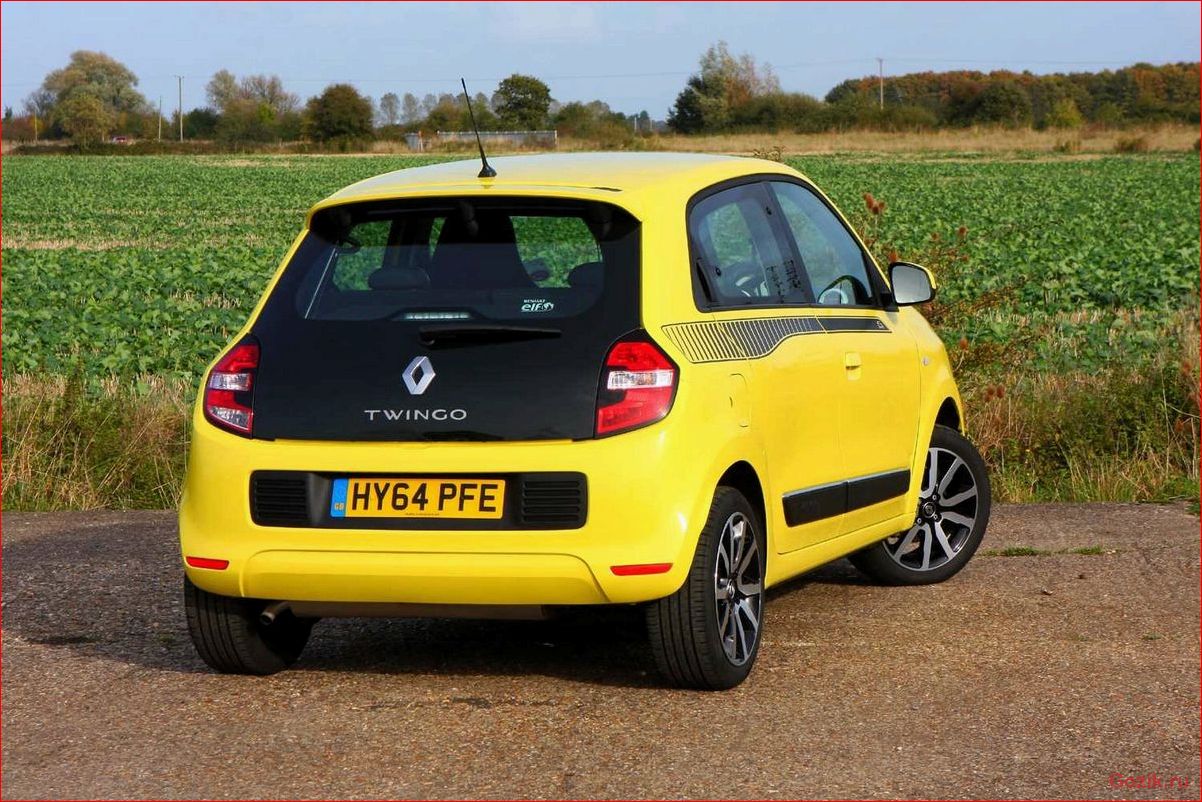 хэтчбек, renault, twingo, 2015, особенности